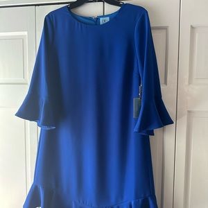 CeCe royal blue dress